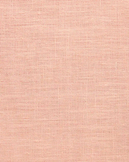 Nera Blush Pink Solid Linen Pillow Cover