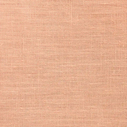 Mara Peach Solid  Linen Fabric