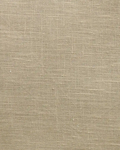 Rale Beige solid Linen Pillow Cover