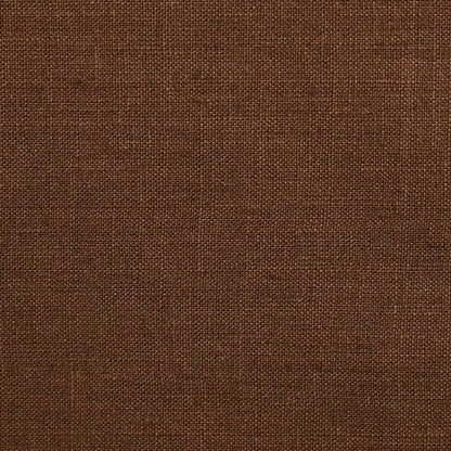 Nadoj Brown  solid Linen Fabric