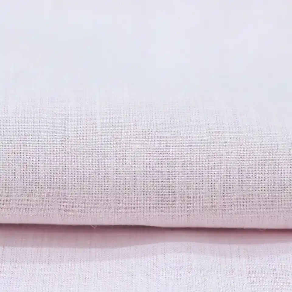 Anor light Pink Solid Linen Fabric