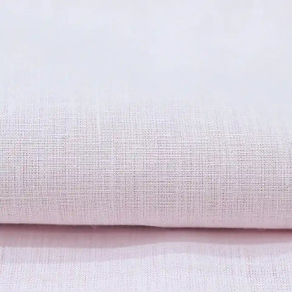 Anor light Pink Solid Linen Fabric
