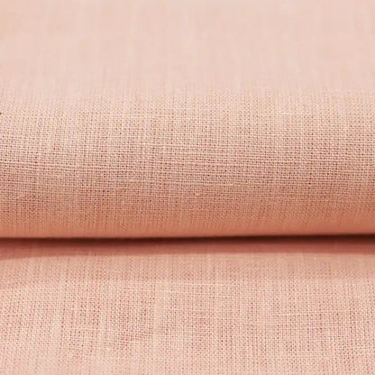 Nera Blush Pink Solid Linen Fabric