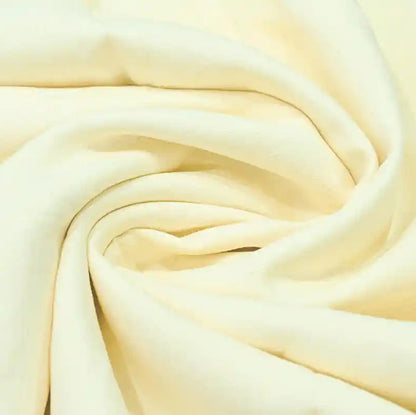 Ekim Cream solid Linen Fabric