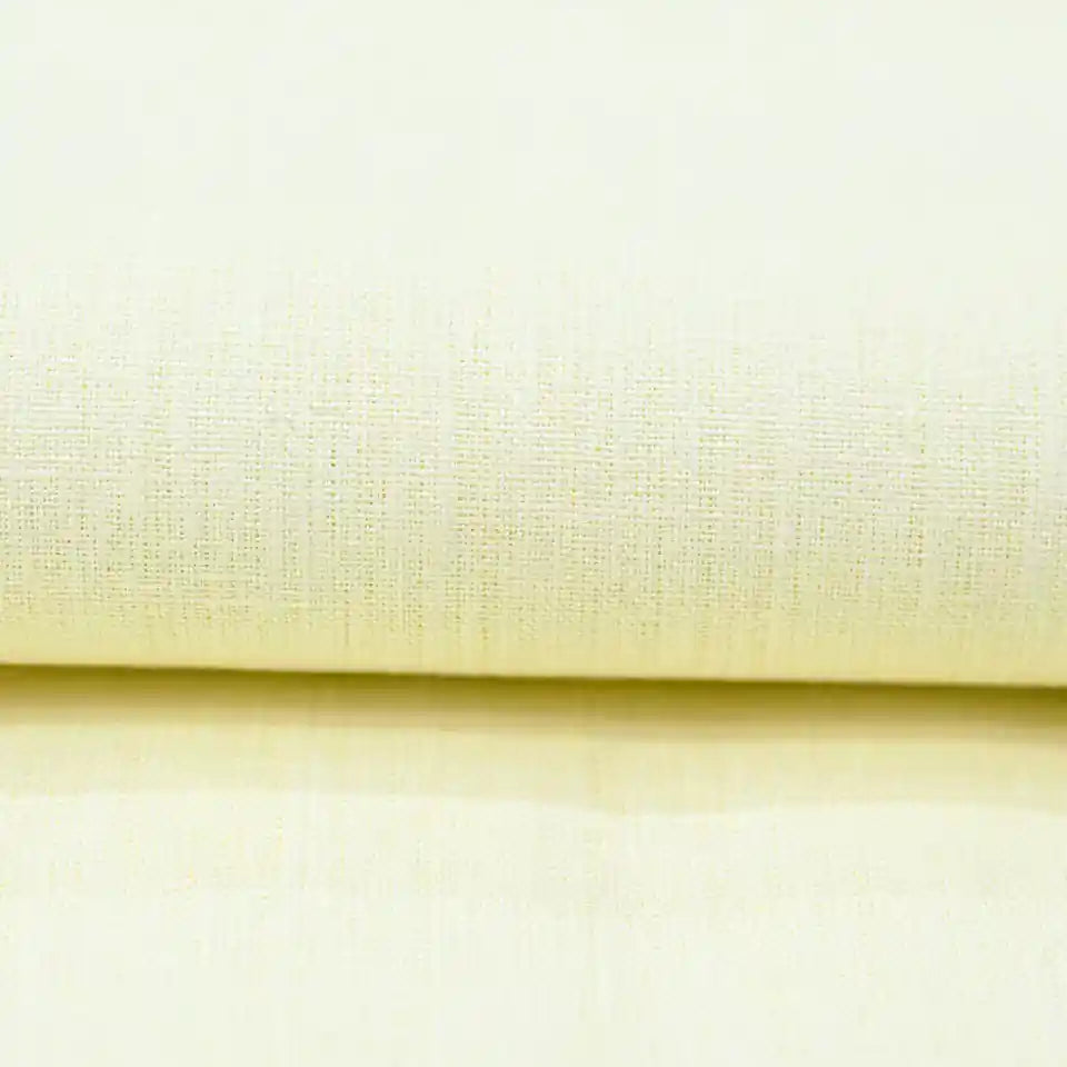 Ekim Cream solid Linen Fabric