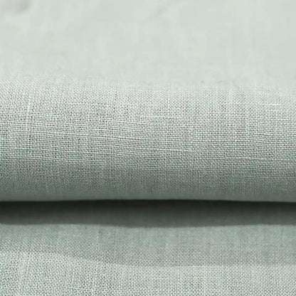 Nalo Gray solid Linen Fabric