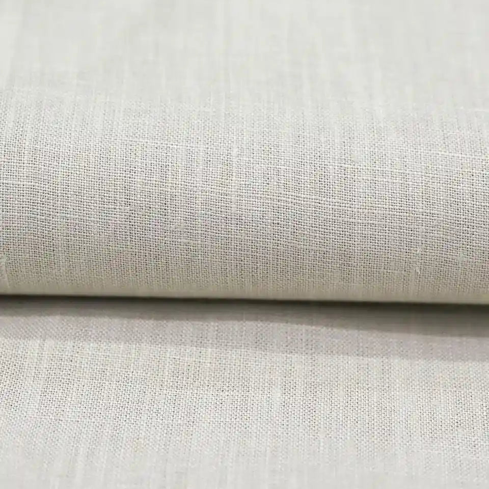 Arom Oatmeal solid Linen Fabric
