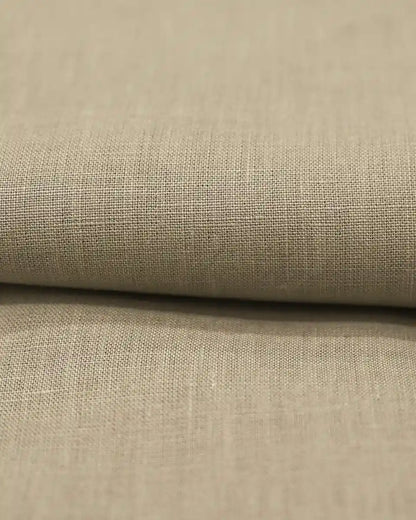 Rale Beige solid Linen Fabric