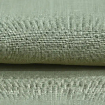 Avenv Soft Olive Solid Linen Fabric