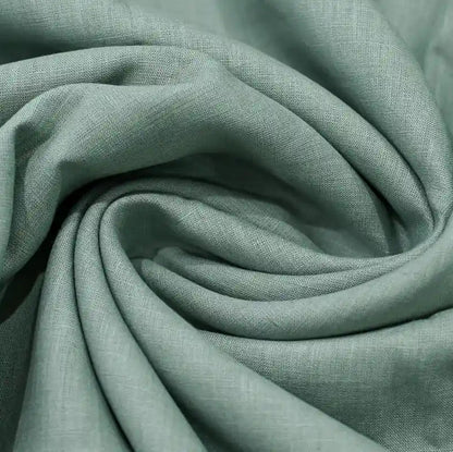 Rami Seafoam  Solid Linen Fabric