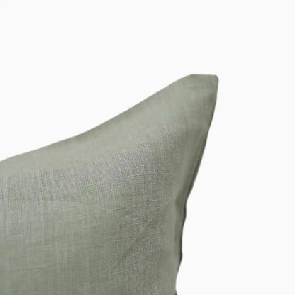 Kair Chartreuse Green Solid Linen