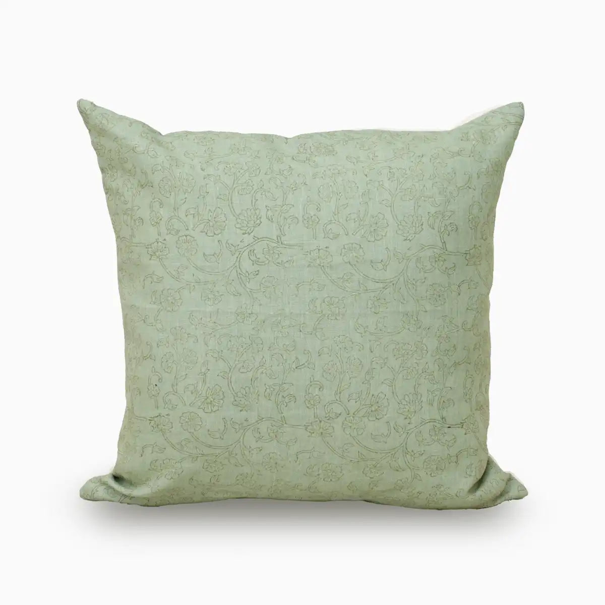 Floral Beige Pillow Cover