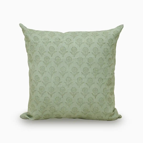 Bloom Ditsy Sage Green Pillow Cover