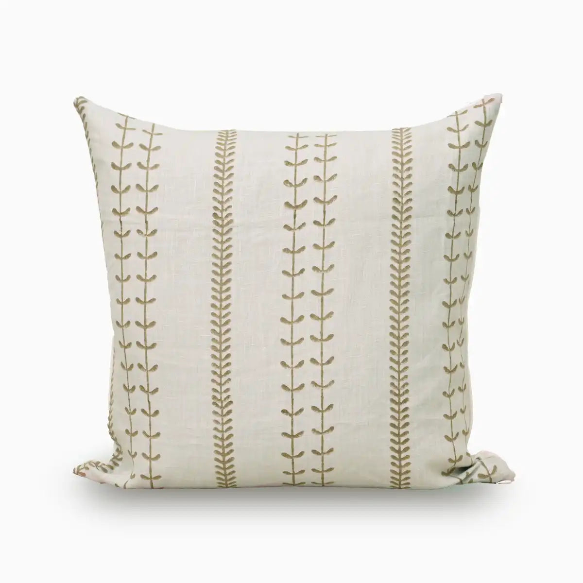 Petal Stripe Pillow Cover