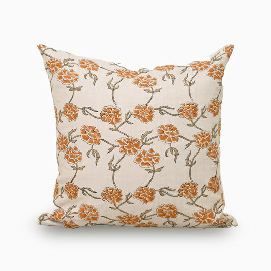 Driftwood Mustard Pillow Cover