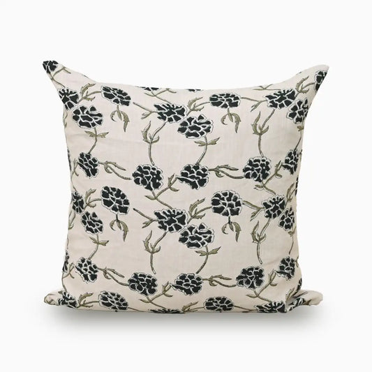 Driftwood Black Pillow Cover