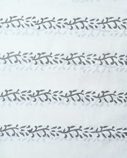 Elseny Botanical Cotton Block Print Fabric