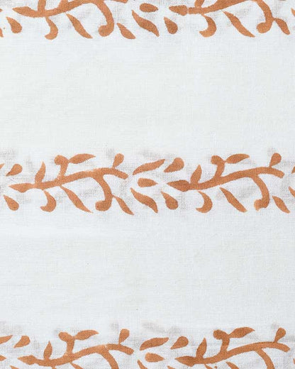 Elseny Botanical Cotton Block Print Fabric