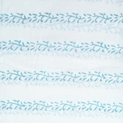 Elseny Botanical Cotton Block Print Fabric
