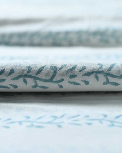 Elseny Botanical Cotton Block Print Fabric