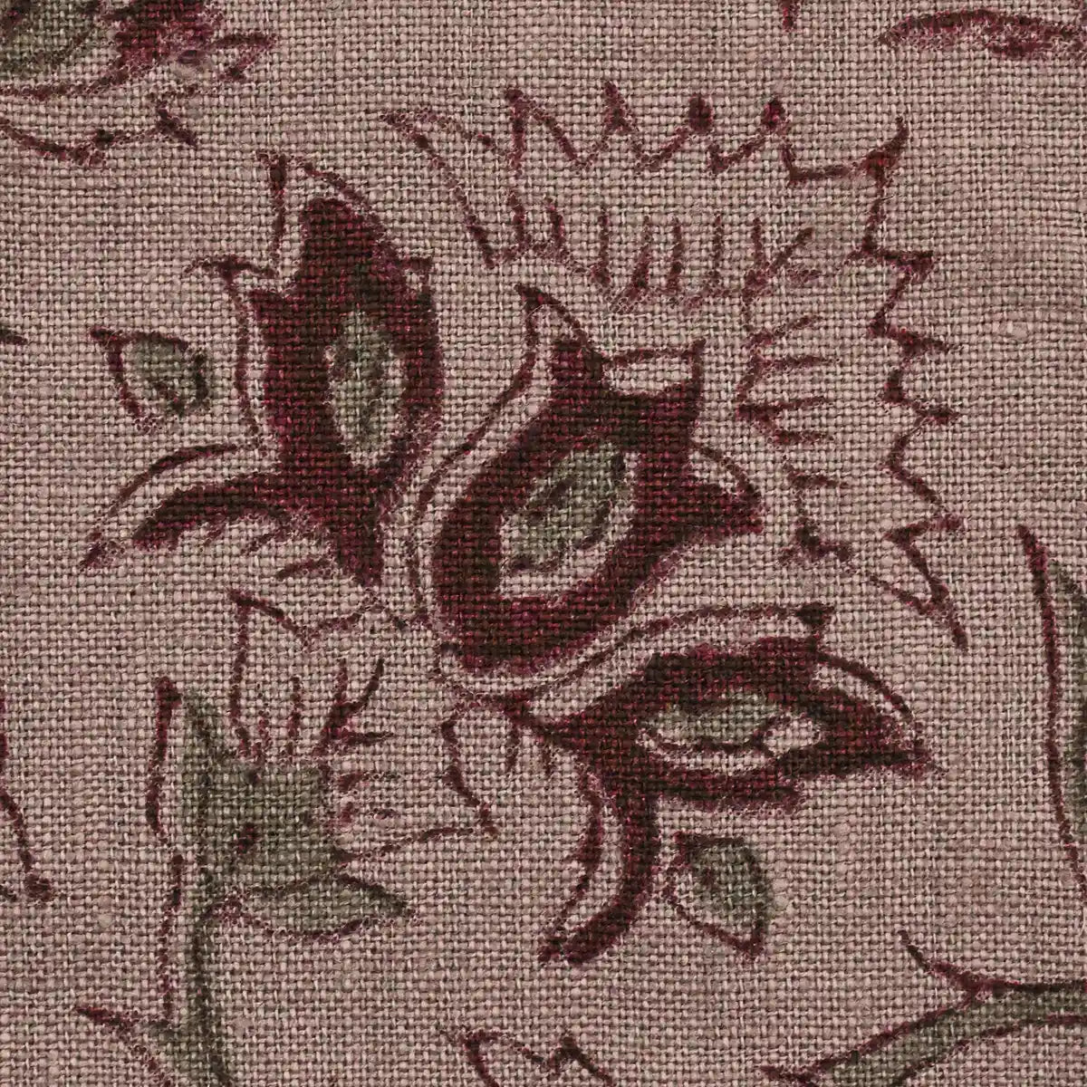 Garden Haze Linen Fabric