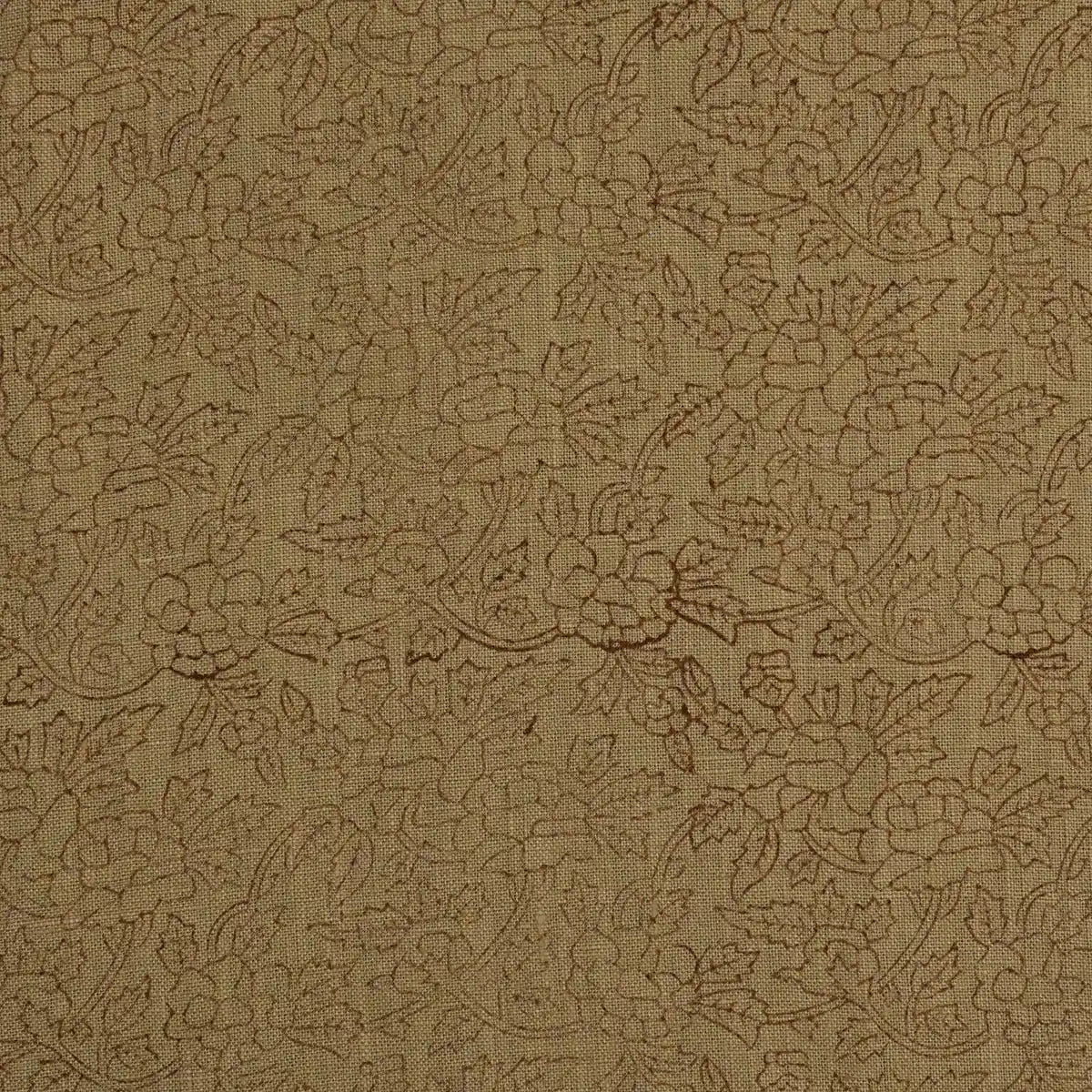 Sunlit Fern Linen Fabric