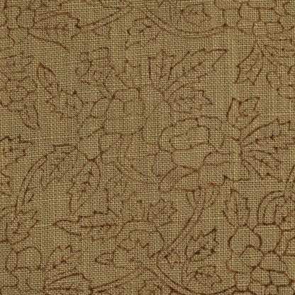 Sunlit Fern Linen Fabric