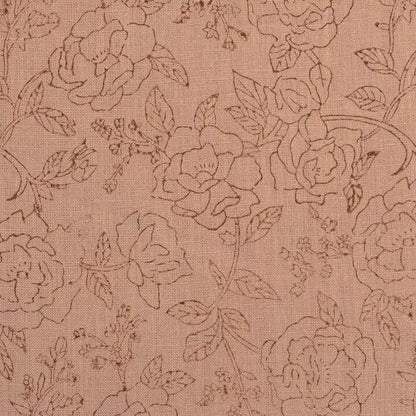 Dune Botanica Coral Linen Fabric