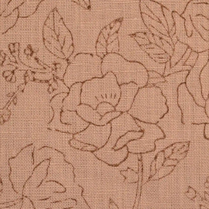 Dune Botanica Coral Linen Fabric