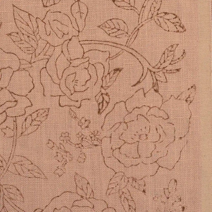 Dune Botanica Coral Linen Fabric