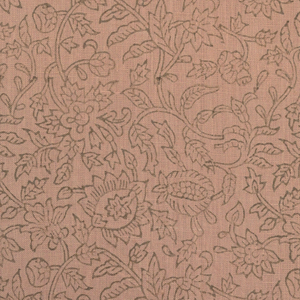 Oguh Traditional Block Print Solid Linen Fabric