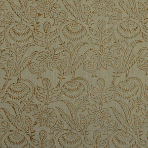 Mustard Outline on Beige