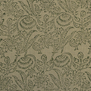 Olive Outline on Beige