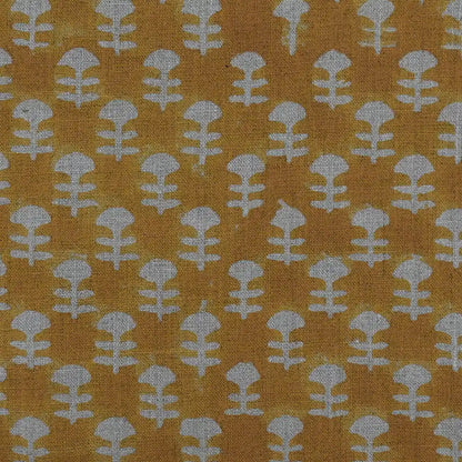 Fyrio Geometric Hand  Block Print Linen Print