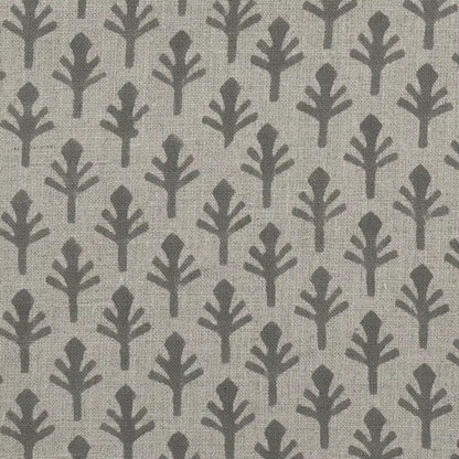 Logan Geometric Hand Block Print Linen Fabric