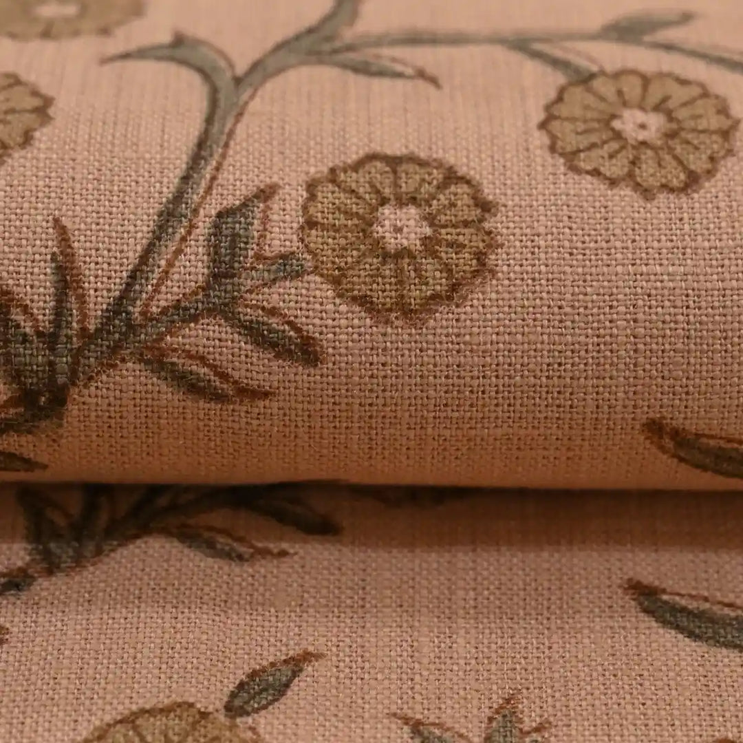 Lush Veil Sage Green Linen Fabric