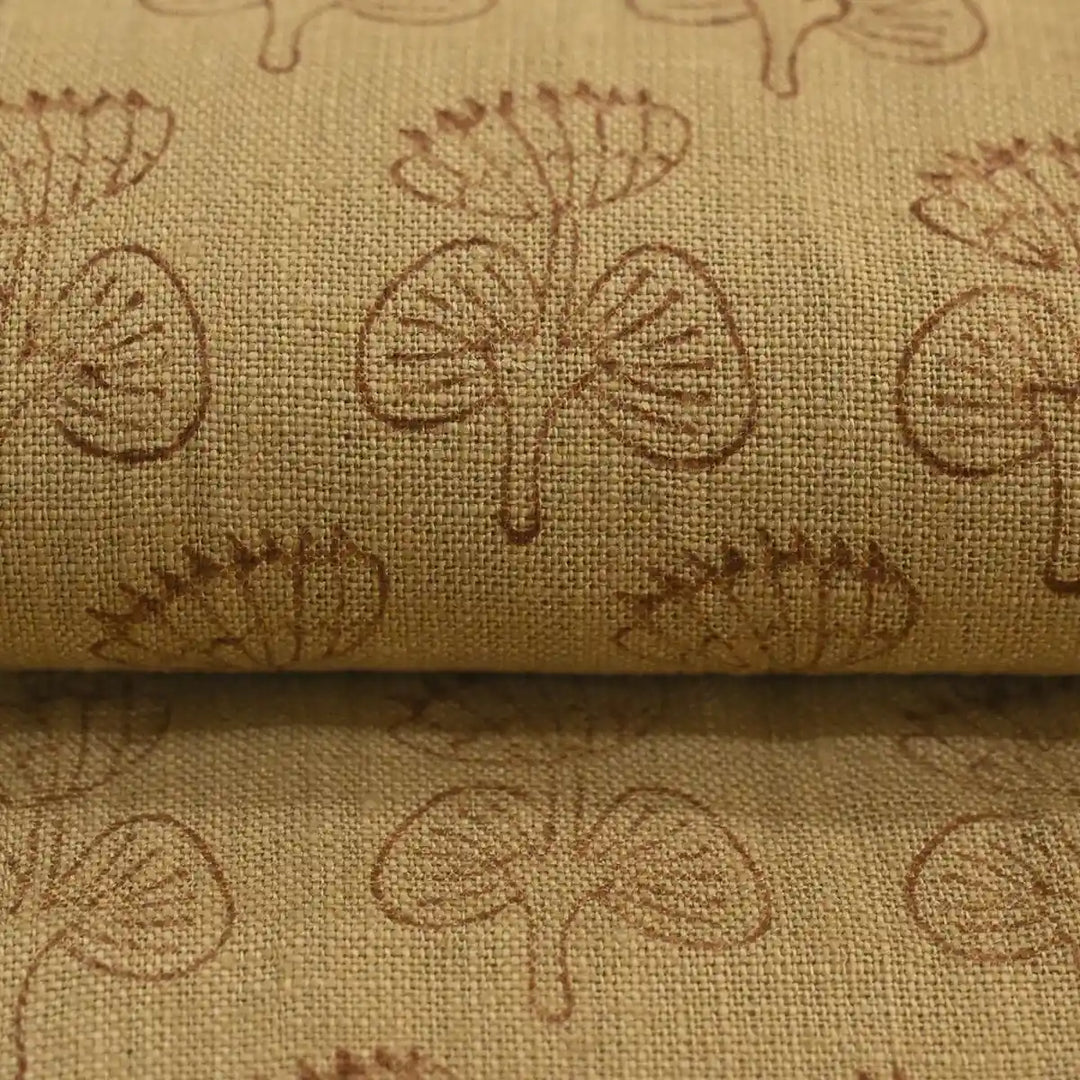 Citrus Grove Linen Fabric