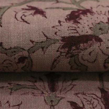 Garden Haze Linen Fabric