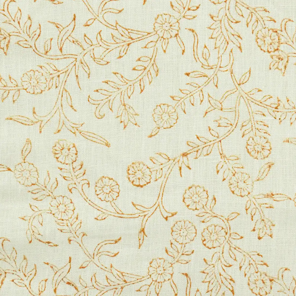 Bailey Cream Block Print Pillow Cover