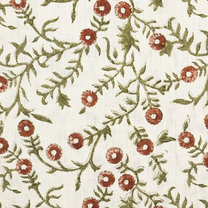 Bailey Sage Green Block Print Pillow Cover