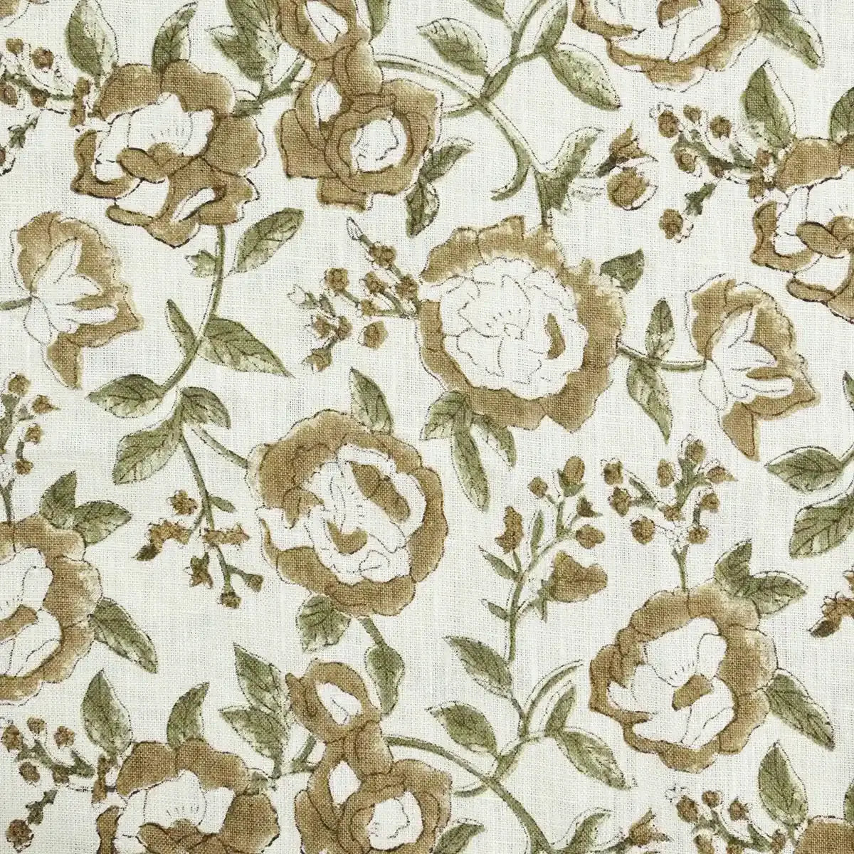 Meadow Camel Tan Ivory Pillow Cover