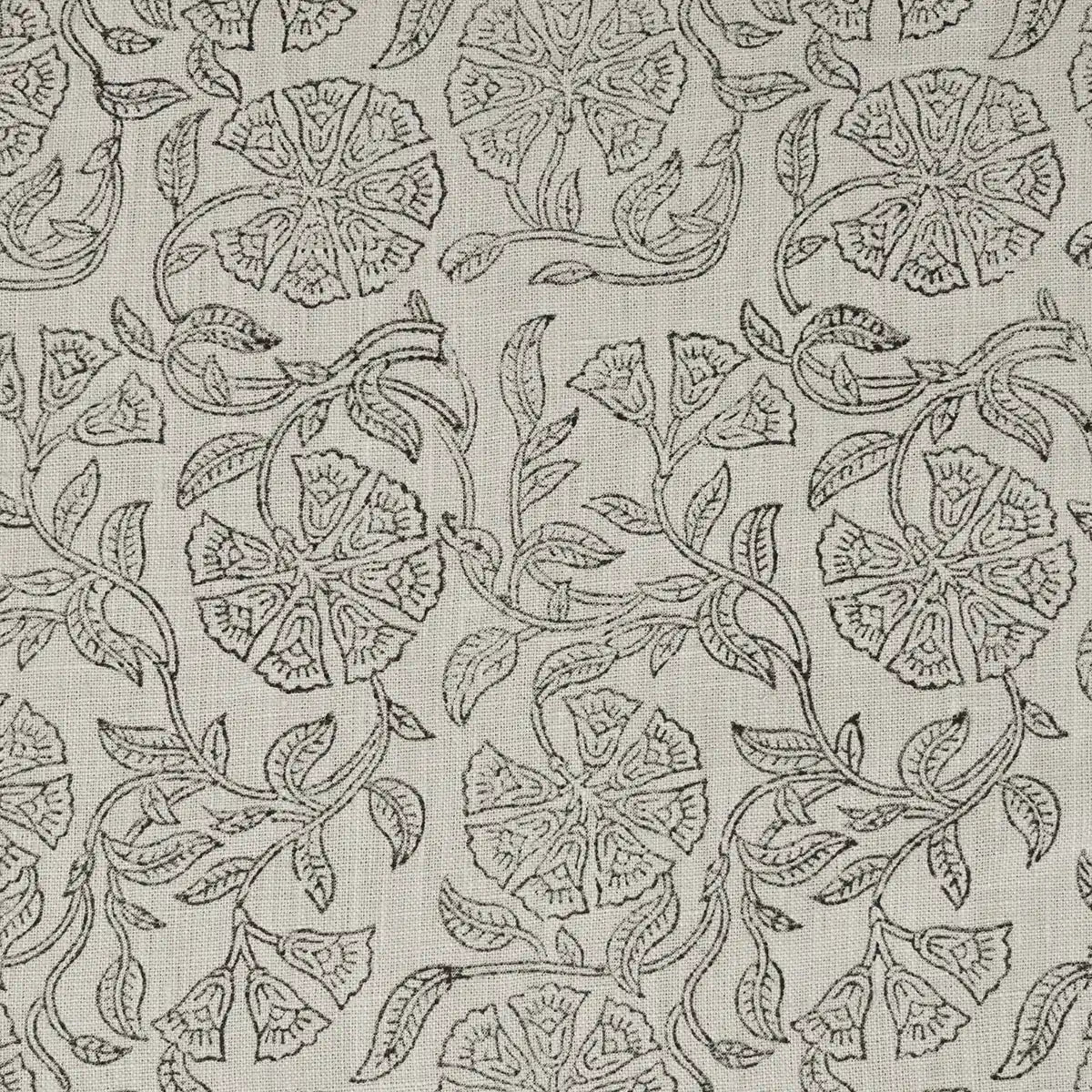 Kimberly Greyish Block Print Pillow Cover