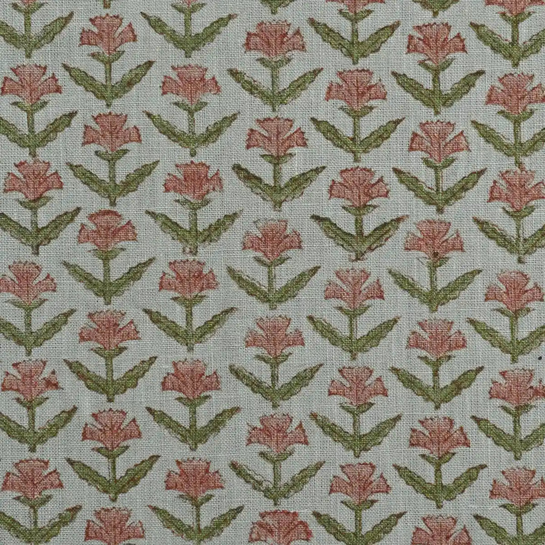 Flora Ditsy Pink Pillow Cover