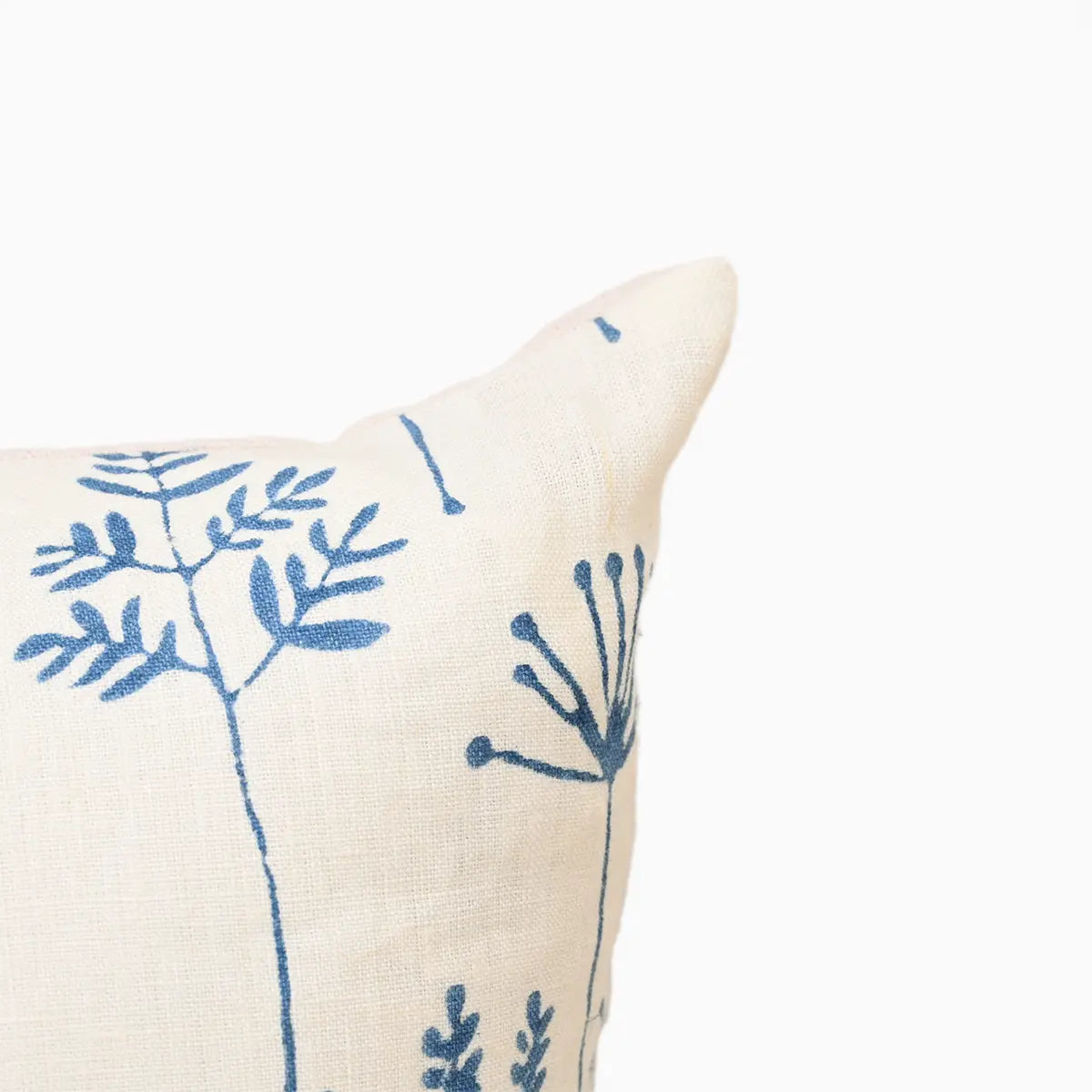 Floral Blue Pillow Covers