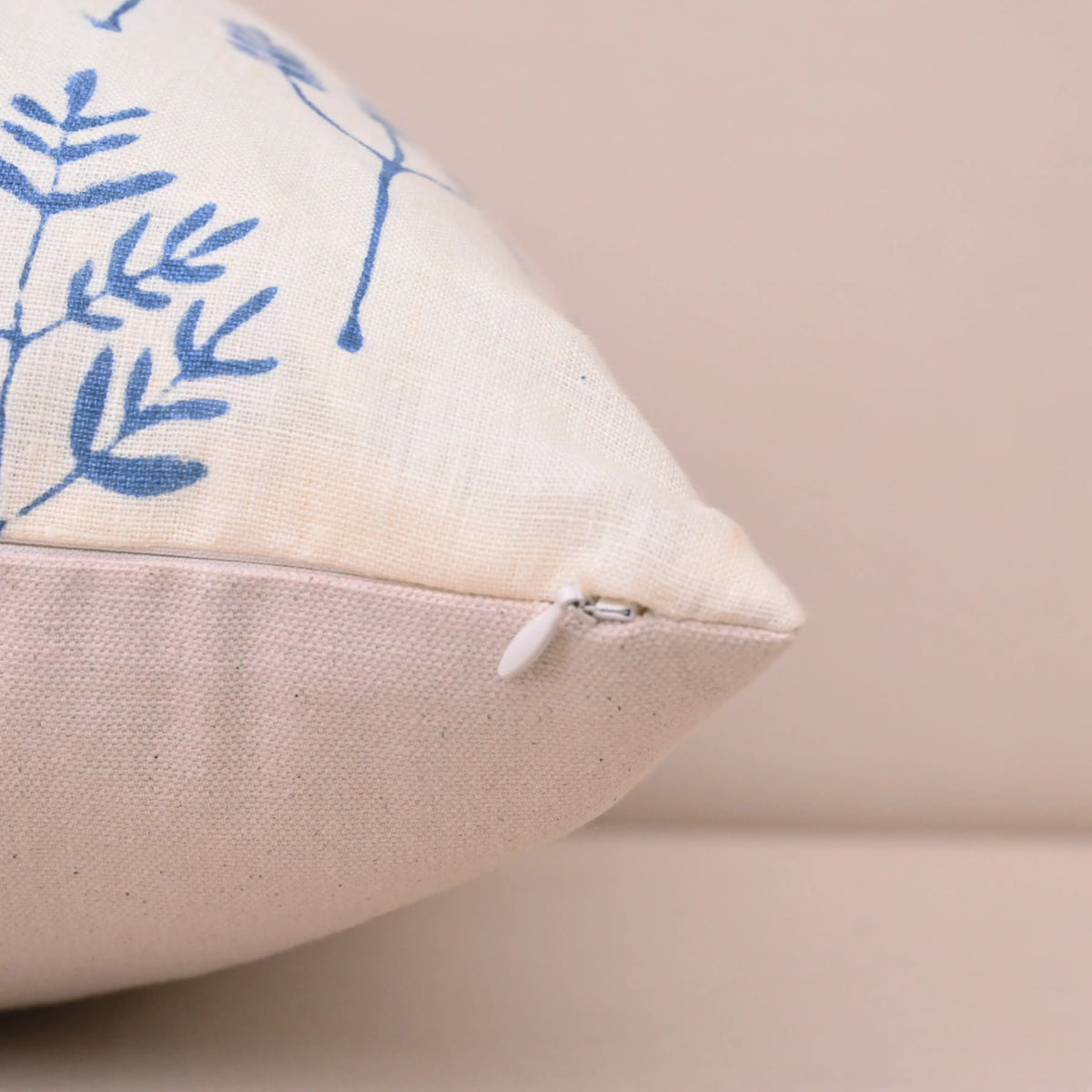 Floral Blue Pillow Covers