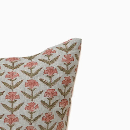 Flora Ditsy Pink Pillow Cover