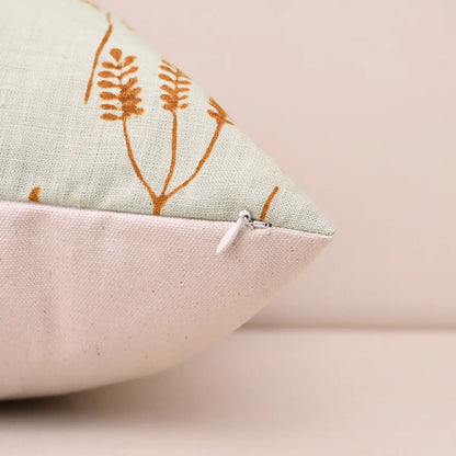 Floral Mustard Pillow Covers