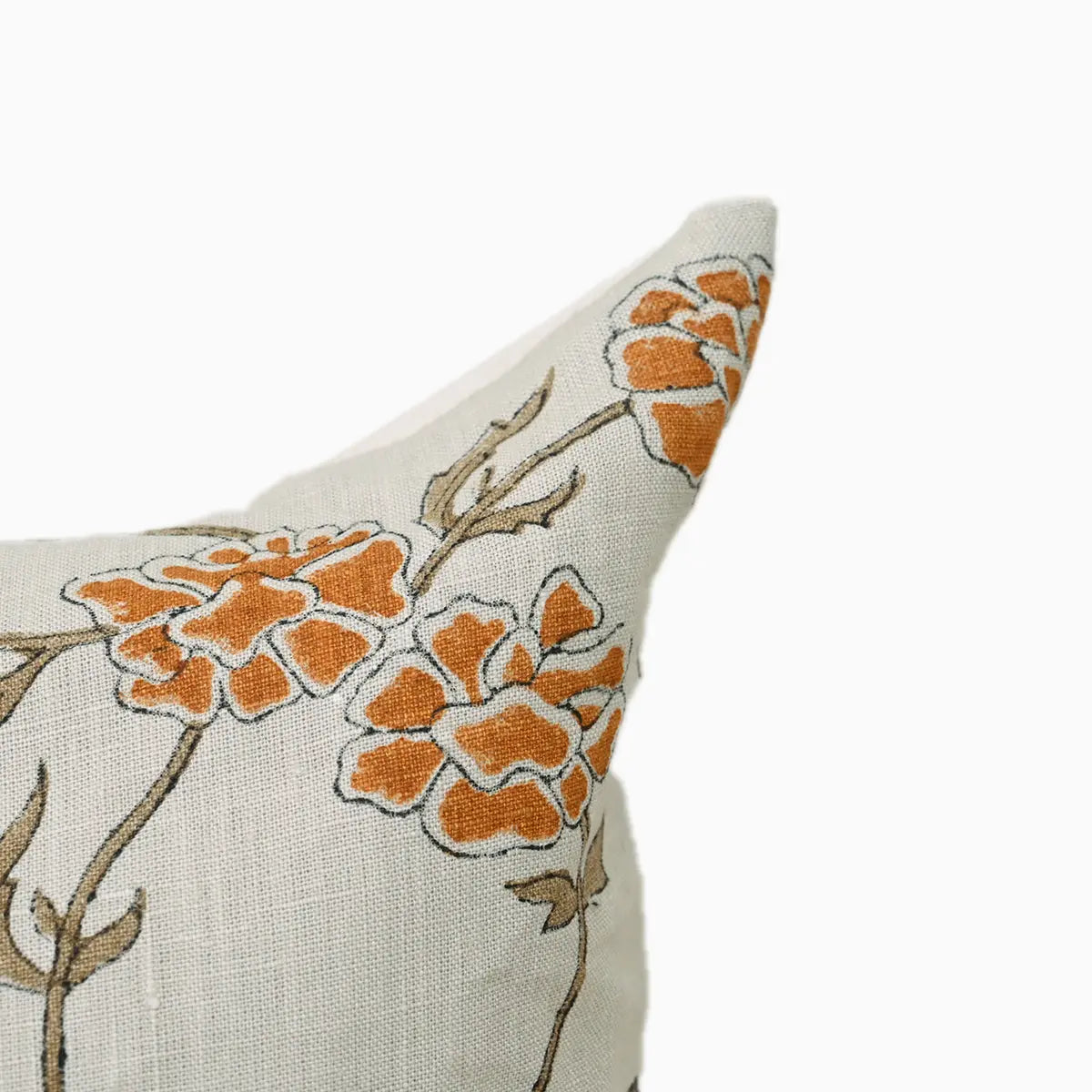 Driftwood Mustard Pillow Cover