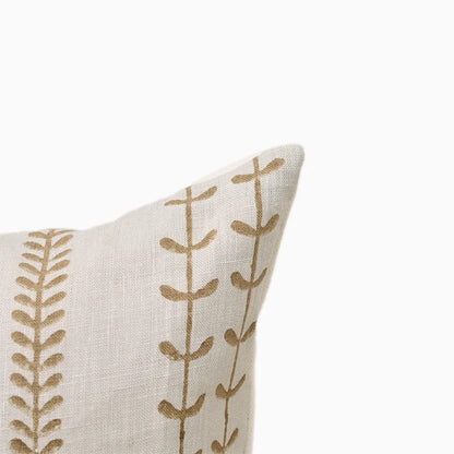 Petal Stripe Pillow Cover