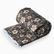 Anemone Hand Block Printed Quilt